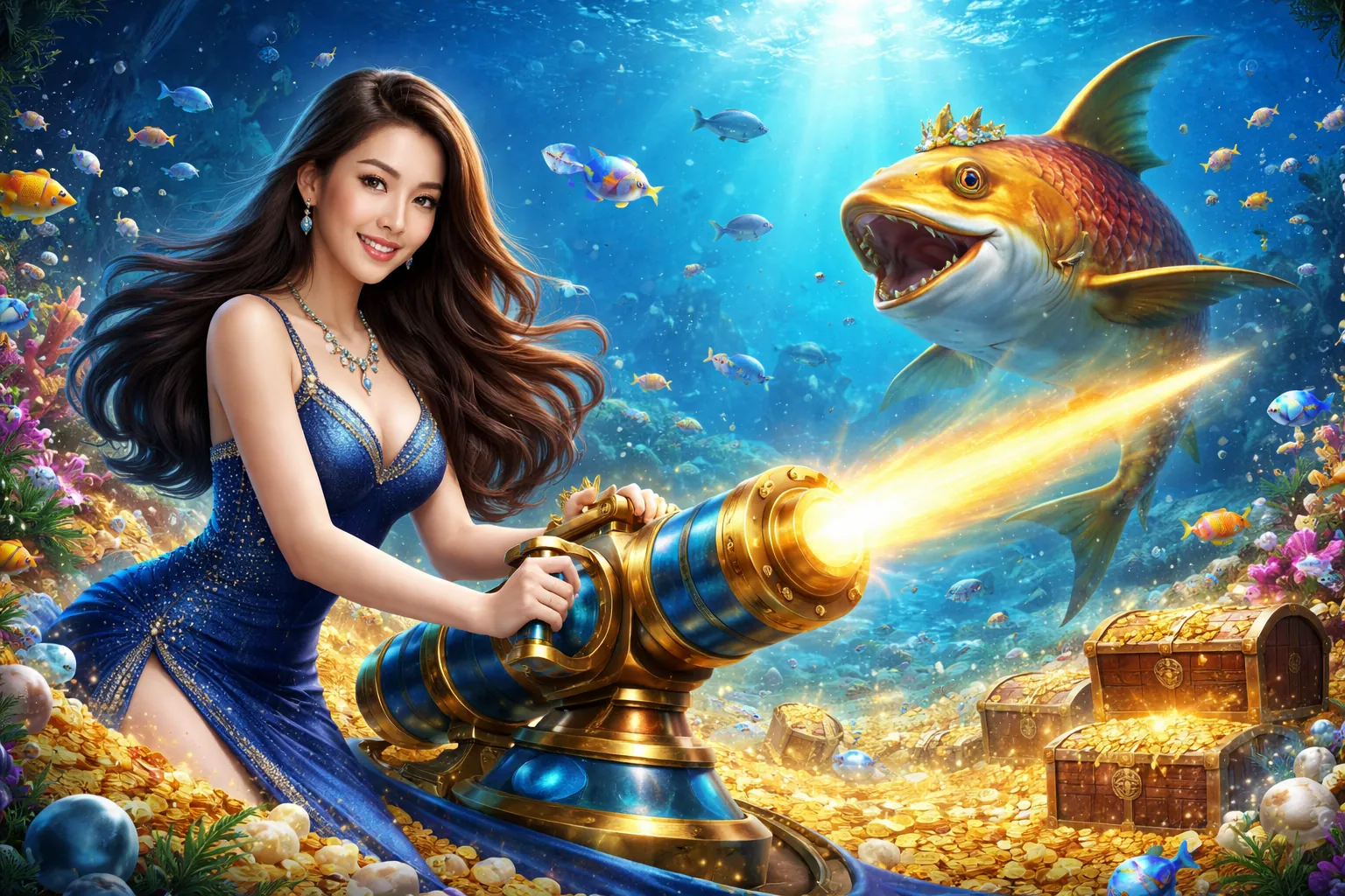 Hình ảnh chính về chiến lược chơi game bắn cá K8vina